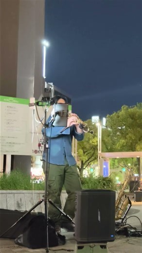 Deluna-san 🎷 Sakae Hiroba Live [Itoshi no Ellie / Southern All Stars] #shorts #Nagoya #saxophone
