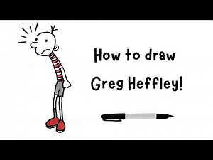 How to Draw Greg Heffley from Diary of a Wimpy Kid