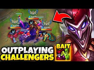 CLEAN AP SHACO GAME AGAINST CHALLENGER LOBBY! (SHACO BAITS STILL WORK)