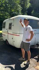 Time to fix up this 1981 Scamp. If you have any good ideas for it let me know. #scamp #camper #vintage | The Barn Brothers