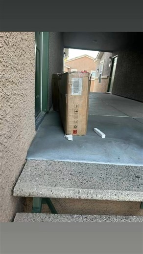 Welp, Christmas delivery has been an issue… Now to check it out and see if it’s damaged they sure kicked this boxes ass , didn’t they?!! | Diana Fisher