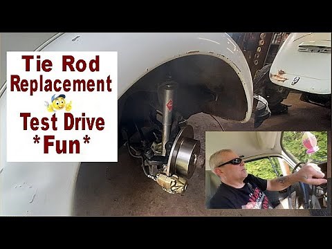 VW Beetle Tie Rod Replacement - Beetle Ride Along with Go Pro DIY! EASY!
