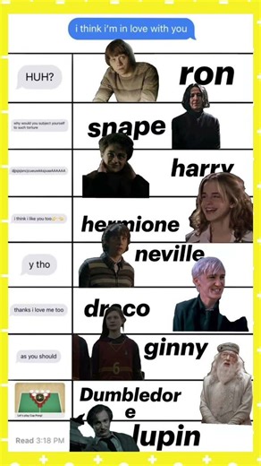 Harry Potter meme world-If Harry Potter Characters Texted Like This 😂📱 #memes #shorts #harrypotter