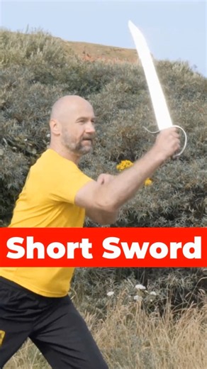 TRAINING with the Short Sword 🗡️ | Single Hudiedao in Wing Chun #shorts #martialarts #kungfu