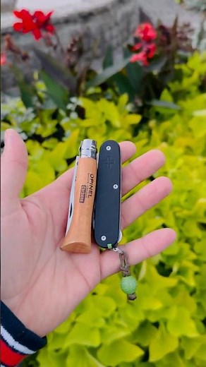 Opinel #6 carbone & Victorinox compact mod my favourite edc pocket knife