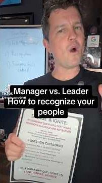 How to recognize your people like a leader not a manager 🙌🏻🔥 #leadership #management