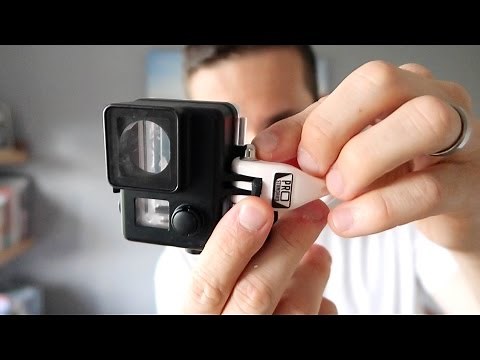 GOPRO MOUTH MOUNT - HOW I ATTACH A LEASH