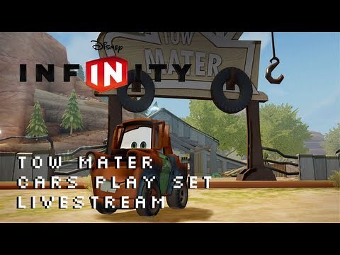Disney Infinity Tow Mater Cars Play Set Livestream