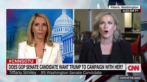 GOP candidate once said she'd welcome Trump's endorsement. See her answer now