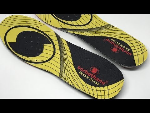 Sorbothane Double Strike Shock Stopper Performance & Comfort Sole