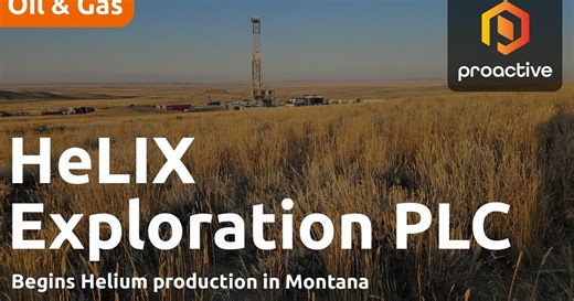Helix Exploration CEO on first Montana helium output