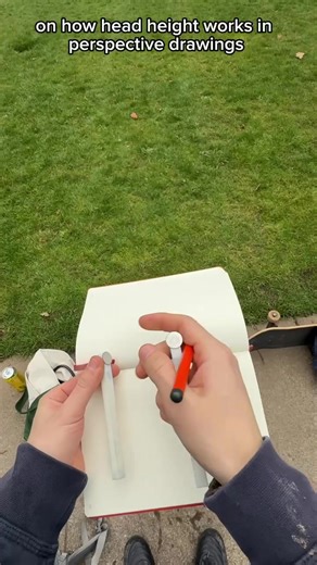 Understanding Head Heights in Perspective Drawing
