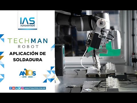 Techman Robot aplicación de soldadura