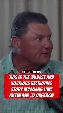 This is the wildest and hilarious recruiting story involving lane kiffin and ed orgeron