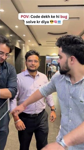 Code Dekh Ke Hi Bug Solve! 🔥 #office #funny #youtubeshorts #corporatelife #jcsoftwaresolution