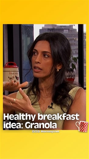 Looking for a new breakfast idea that you can prep ahead of time? Crystelle shows us how to make a quick and easy granola from scratch. 🥣 | BBC Morning Live