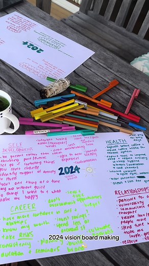 2024 Vision Board: Create Your Inspiring Goals