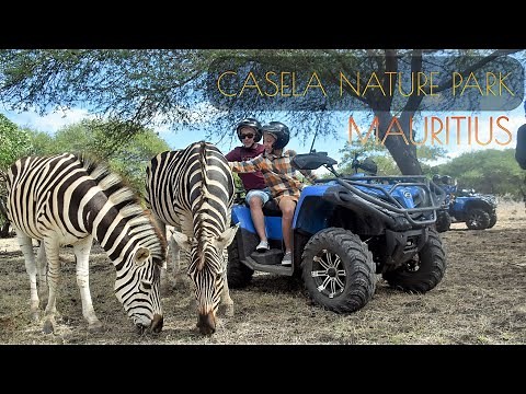 CASELA NATURE PARK MAURITIUS • African Safari • Tulawaka • QuadTour • Camel Ride [4K]