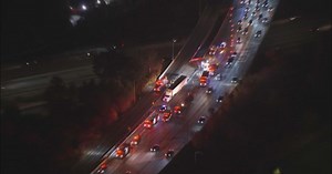 Crash causes partial closure on northbound 101 Freeway