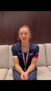 “Absolutely ecstatic” 🤩 Congrats Bella Hall Cooper silver in the tumbling 17-21 World Age Group Competitions 👏🏻 | British Gymnastics