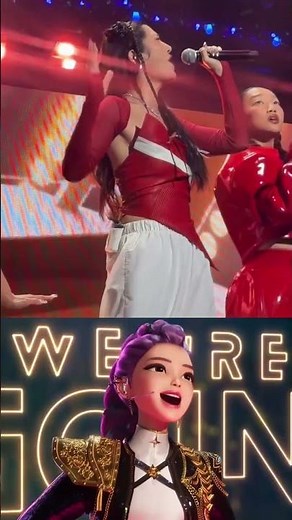 HuntrX From K-Pop Demon Hunters Perform Golden At Jingle Ball🎤