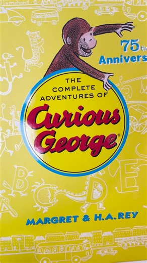 The Complete Adventures of Curious George brings together seven classic stories driven by curiosity, exploration, and learning through experience. These pages celebrate asking questions and seeing what happens next, so follow the curiosity straight to the orange cart. #booktok #childrensbooks #classicstories #tiktokshopcreatorpicks #readingtime