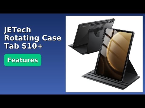 REVIEW (2025): JETech Rotating Case Tab S10+. ESSENTIAL details.