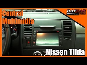 Central multimidia TIIDA, multimidia TIIDA Nissan