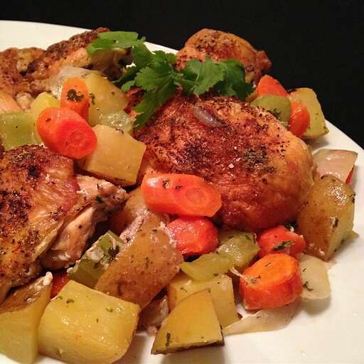 Mom's Chicken en Cocotte Recipe - Chef's Resource Recipes