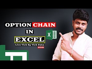 Option Chain in Excel 2021 😍 💵 | Part 1