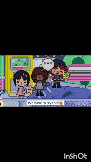 Luna,Raven and Nova tried the alien ride👽✨️ #tocaboca #tocalifeworld #trending #vlog #aesthetic #fun