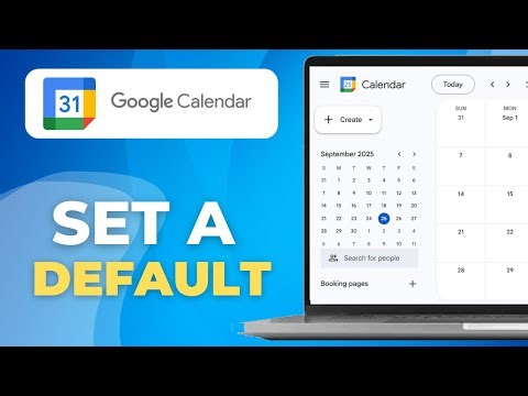 How To Set A Default Calendar In Google Calendar | Full Guide