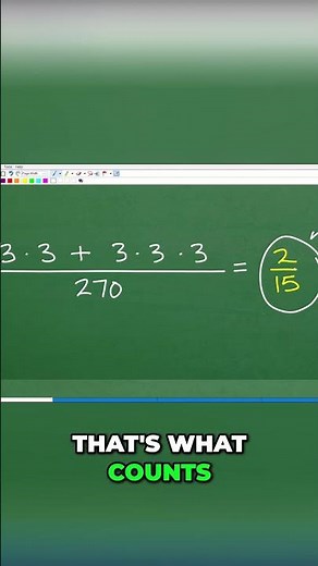 Math Challenge Simplify Fractions Like a Pro! #math #maths #education