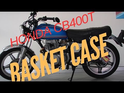1978 Honda CB400T - Hawk - Cafe Racer built from JUNK