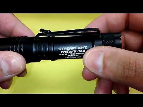 Streamlight ProTac 1L-1AA LED Flashlight review.
