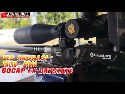 TES AKURASI SENAPAN ANGIN BOCAP FX DAYSTATE PESANAN BOS TALIB, BIMA