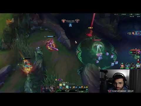 TRYING FOGGED'S JUNGLE TRYNDAMERE BUILD IN GRANDMASTER