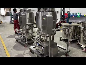 Zero Hold-up Filter Press / Sparkler Filter Press - 18” X 15 Plates (Jacketed) with FLP Pump.