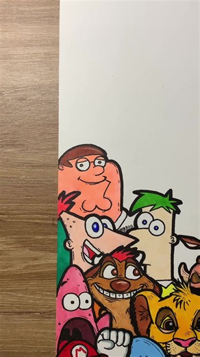 Drawing Cartoon Characters! Part36! How to Draw your Favorite Simpsons Characters