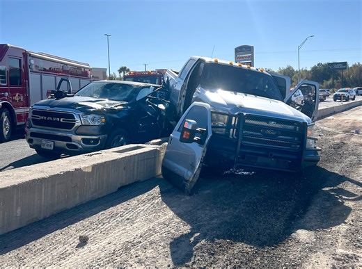 2 injured after trucks crash at Loop 287 and US Highway 59 in Lufkin