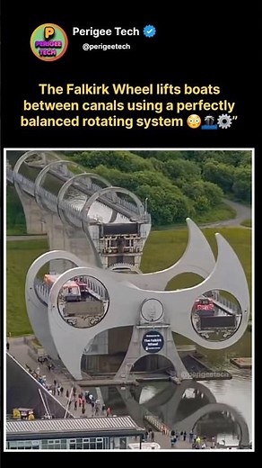 World’s Only Rotating Boat Lift 😳#shorts #engineering #innovation #boats #architecture #viral