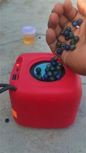 black colour and bass test ball