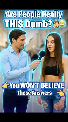 Dumb Things People Actually Said On Camera 🤯😂 | Funny Street Interviews Compilation