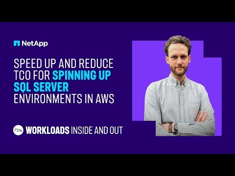 Speed up and reduce TCO for Spinning up SQL server environments in AWS