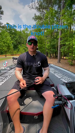Here is a tutorial on how to tie a double pitzen knot! This a phenomenal knot for texas rigging, carolina rigs, and anything else with flourocarbon. Hit the like, and give me a follow if you want to see more! #tackletip #fishingknots #fishingtips #bassfishing #fishing | Doug Chapin Fishing