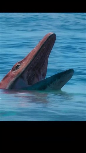 Extinct Era on Instagram: "Mosasaurus and its relatives ruled the oceans of the Late Cretaceous, about 82 to 66 million years ago. These massive marine reptiles could exceed 13 meters (43 feet) in length and were among the top predators of their time, preying on fish, turtles, and even other mosasaurs. Fossils with broken teeth embedded in skulls show that violent combat between individuals did occur, likely over food or mating rights. Their double-hinged jaws and flexible skulls allowed them to