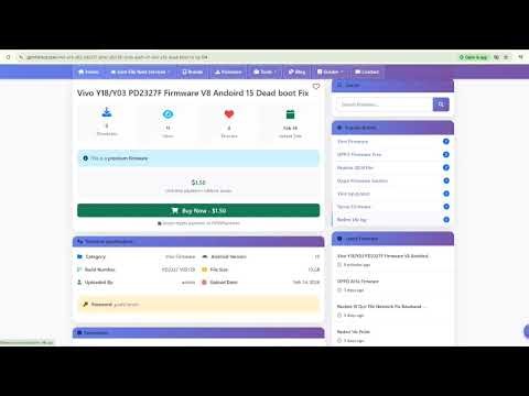 Realme Note 60 C61 Baseband Unknown Repair Flash File 100% Tested