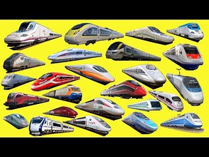 Super High-Speed Trains: Fastest Trains in the World | Maglev, Shinkansen, Eurostar, Amtrak, Thalys