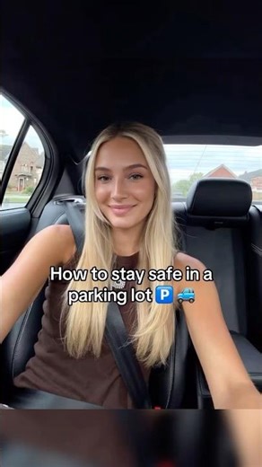How to stay safe in a parking lot #womensafety #staysafe ##ad #sponsored