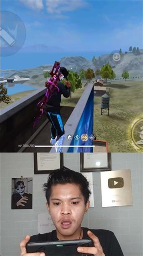 Untung nggak kena🤣|| #freefire #amboenihges #shorts